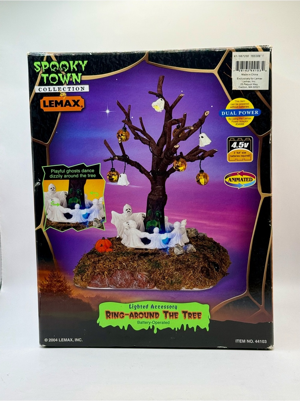 Lemax Spooky Town Ring-Around the Tree #44103 Animated Lighted Halloween Decor